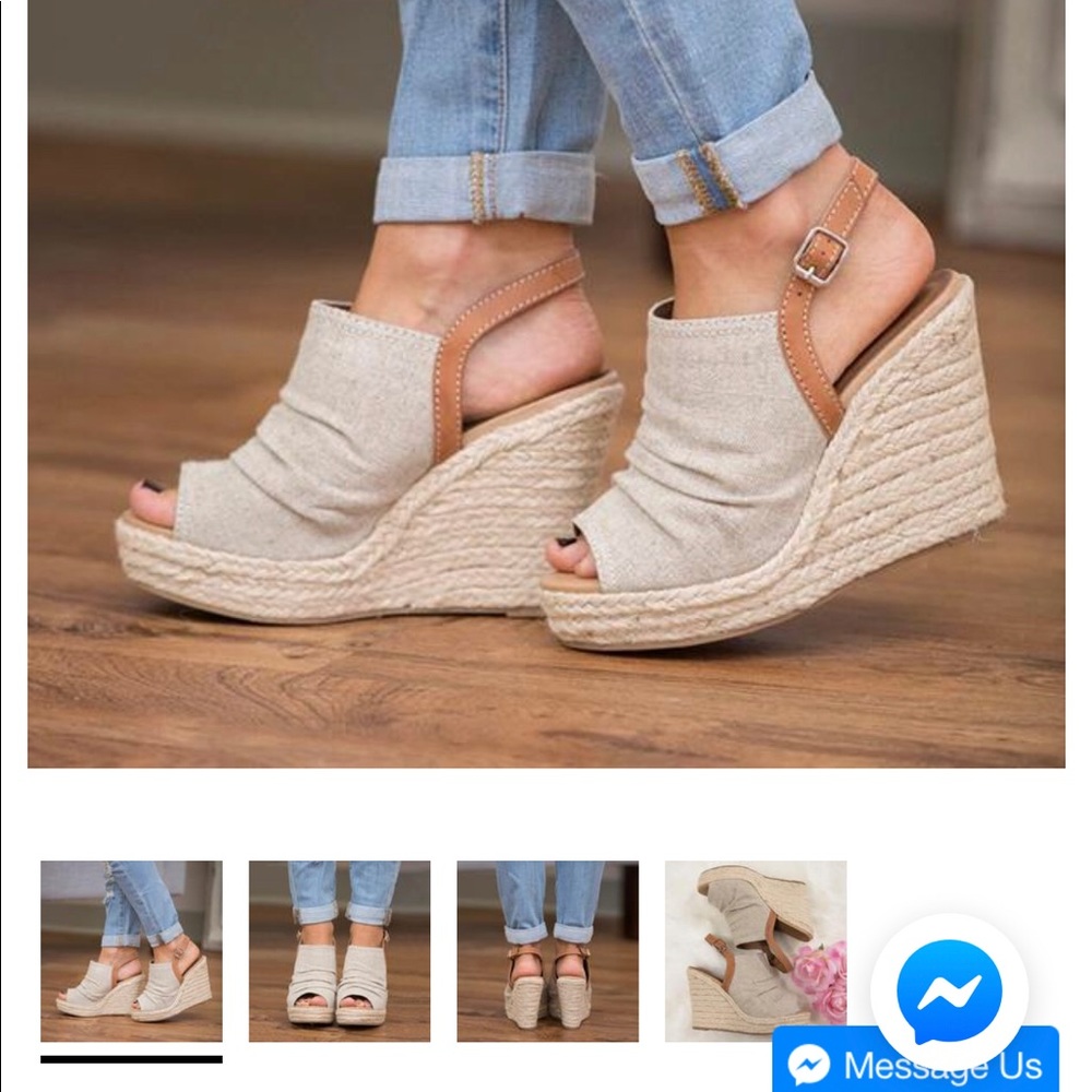 ISO wedges like this💜💜